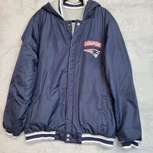 Super Bowl LIII Champions Patriots Jacket & Sweater Reversible